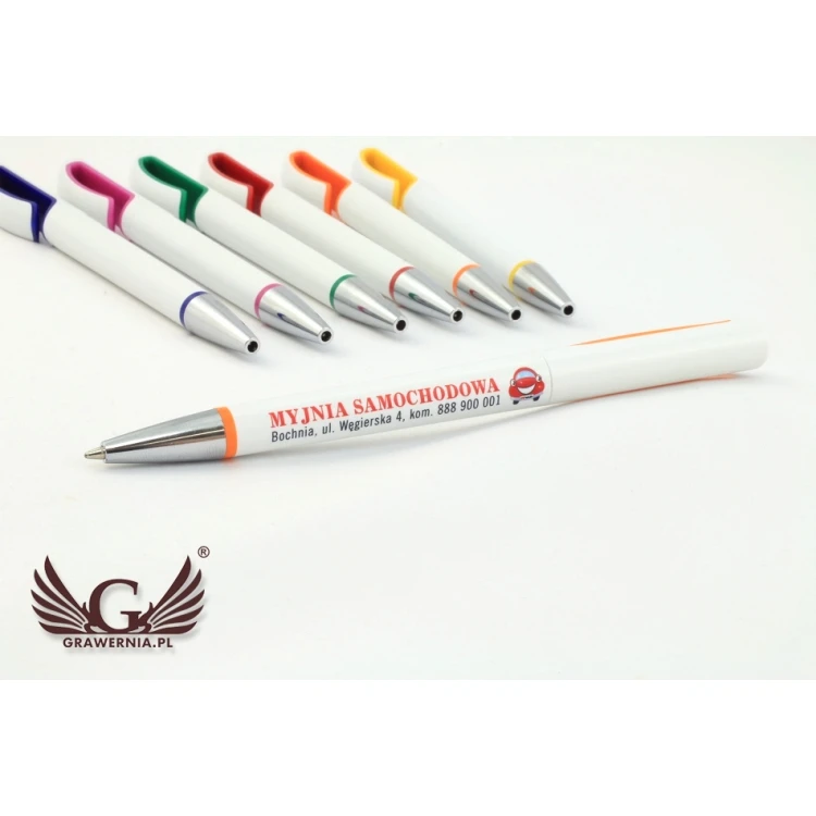 Kunststoff-Kugelschreiber TEK - UV-Druck - DP010