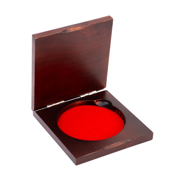 Medaillenkoffer aus Holz für den Hochzeitstag - Lasergravur - MGR113