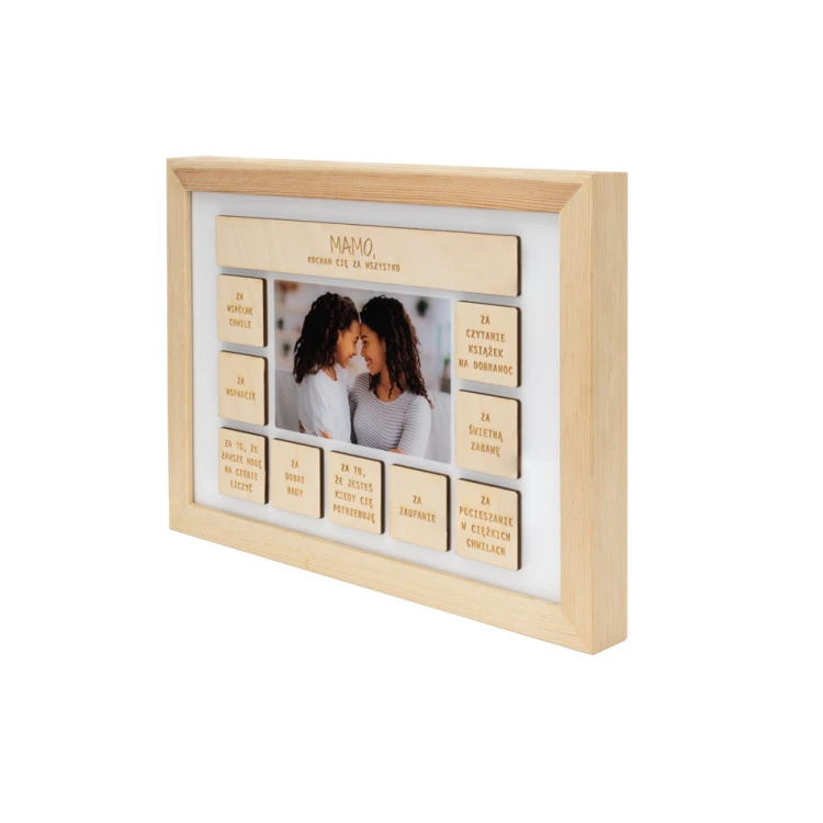 Holzrahmen für Mama mit Foto - RAM009