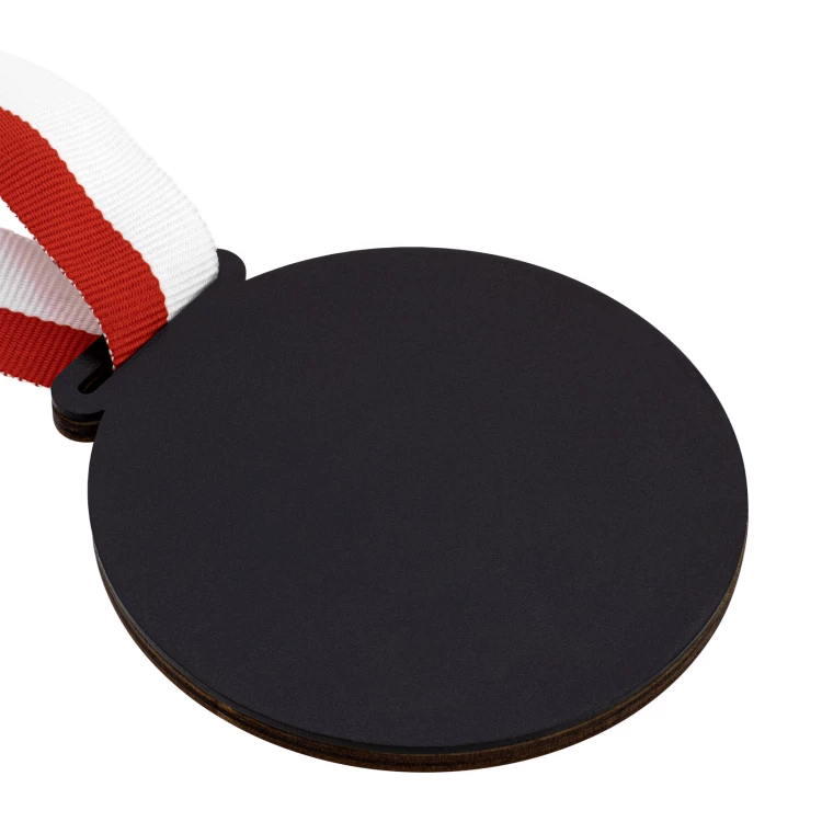 Hochwertige Holzmedaille mit Naturmotiv - ø 80 mm - MGR120