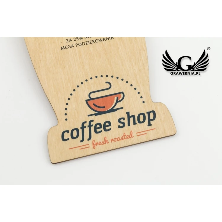Holz Kellnerbörse - beliebiger UV-Druck - MEN022