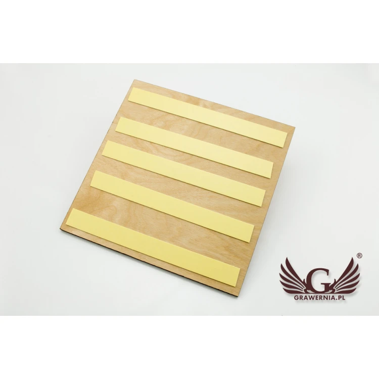 Holzschild mit Fenster Folk - Abm. 200x200mm - SZK011