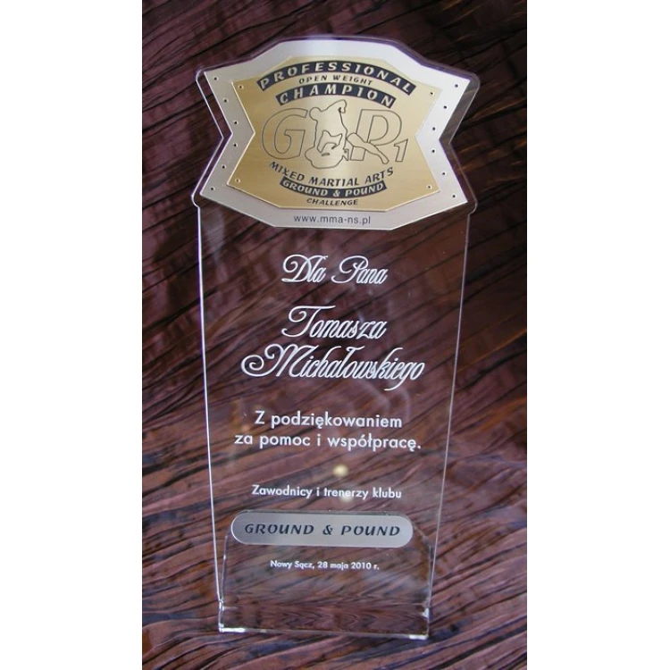 GROßES TROPHÄE - MMA - Modell DTA1