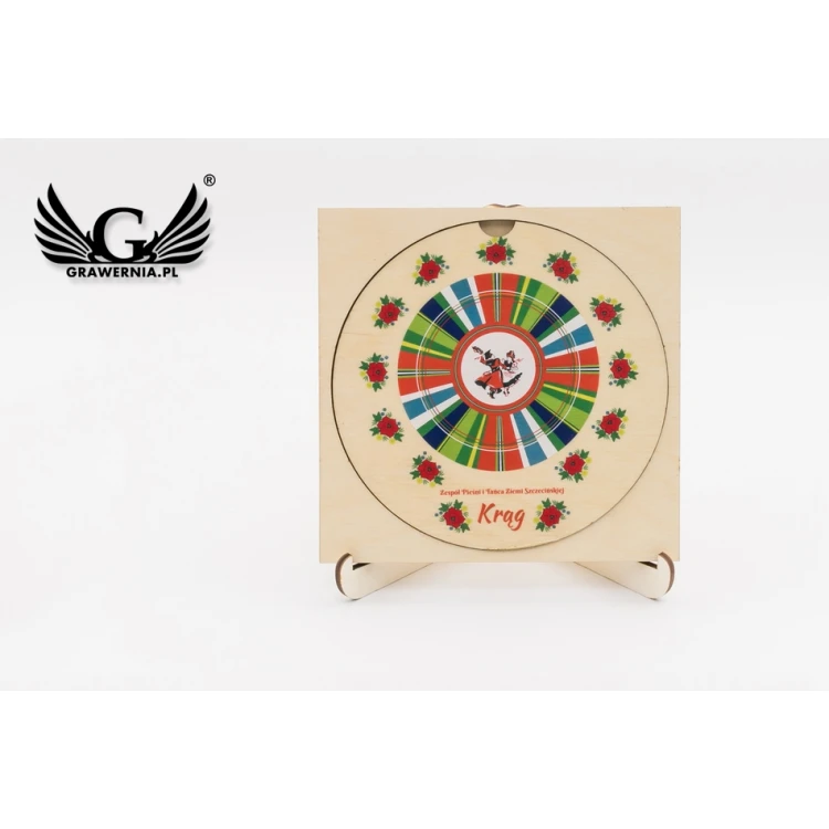 Holz Souvenir - Jubiläum - UV-Druck - ZAP058