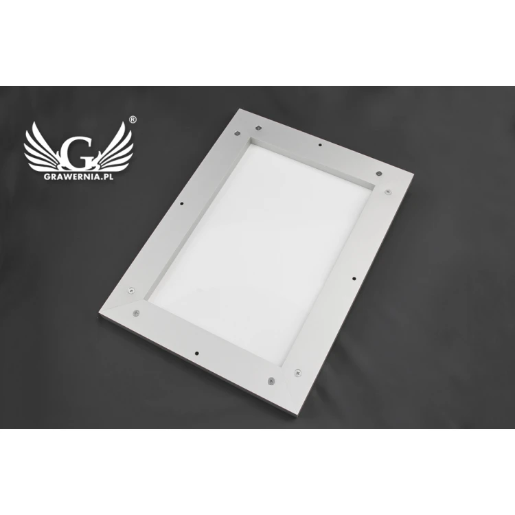 Exklusives Geschäftszertifikat Weißglas - Maße: 400x300mm - DUV033