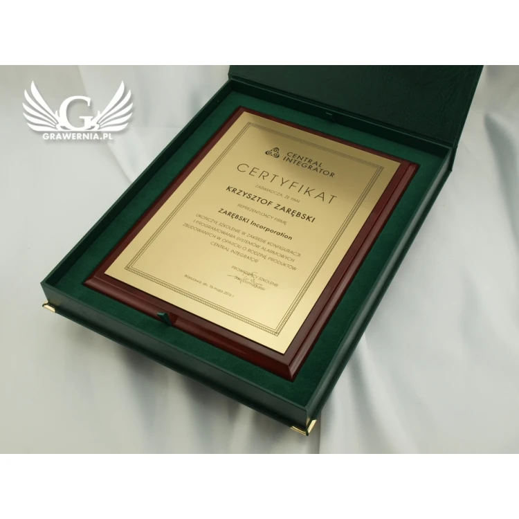 Zertifikat Classic Exclusive - DCE001