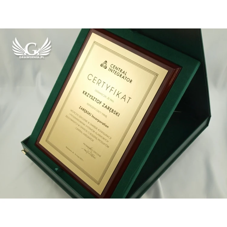 Zertifikat Classic Exclusive - DCE001