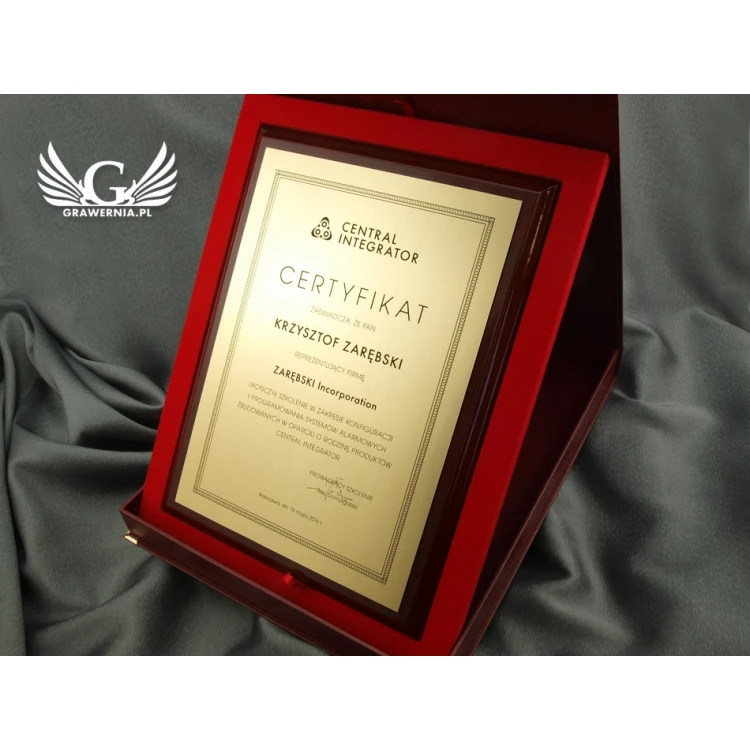 Zertifikat Classic Exclusive - DCE001
