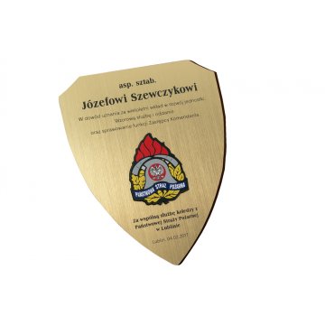 Diplom für Feuerwehrmann 195x248mm - DS039