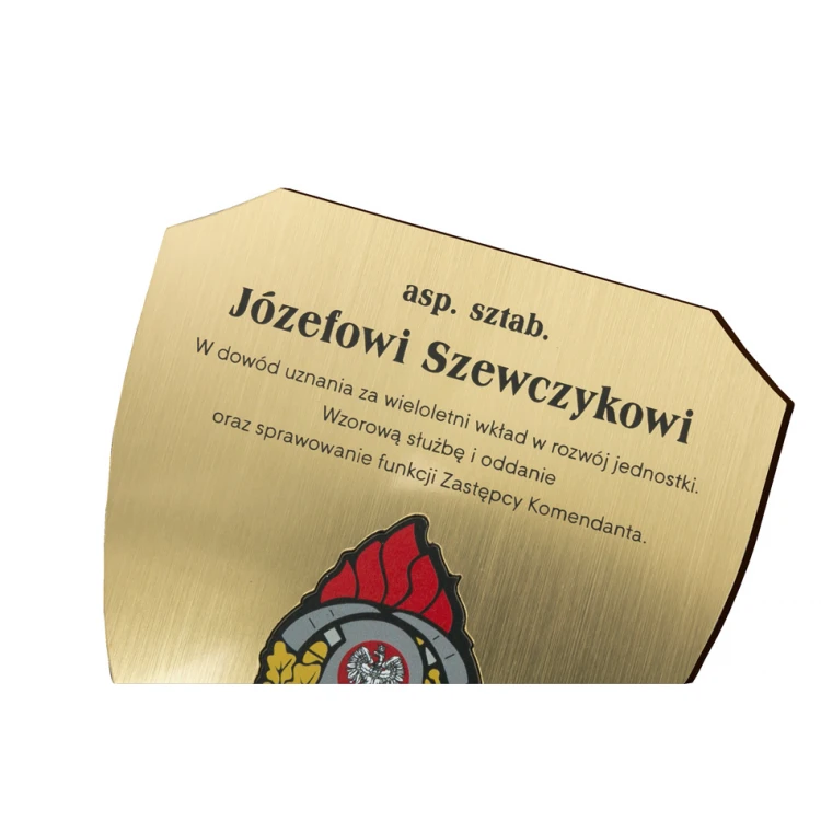 Diplom für Feuerwehrmann 195x248mm - DS039