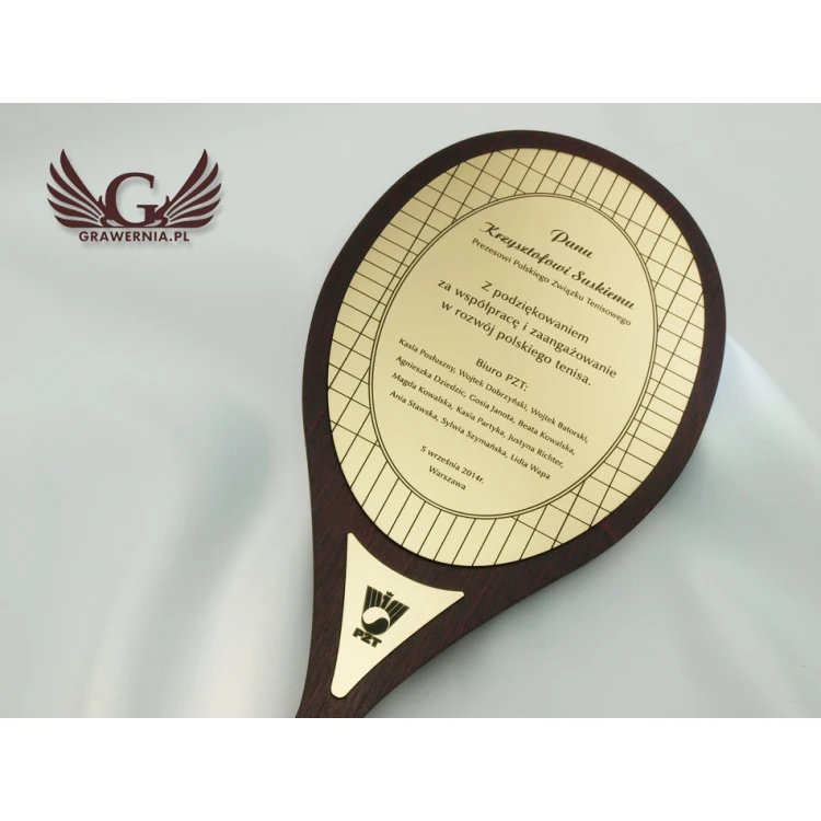 HOLZDIPLOM TENNISRACKET - DRE007