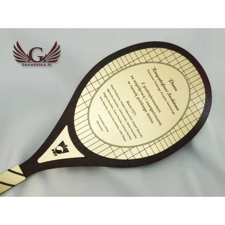 HOLZDIPLOM TENNISRACKET - DRE007