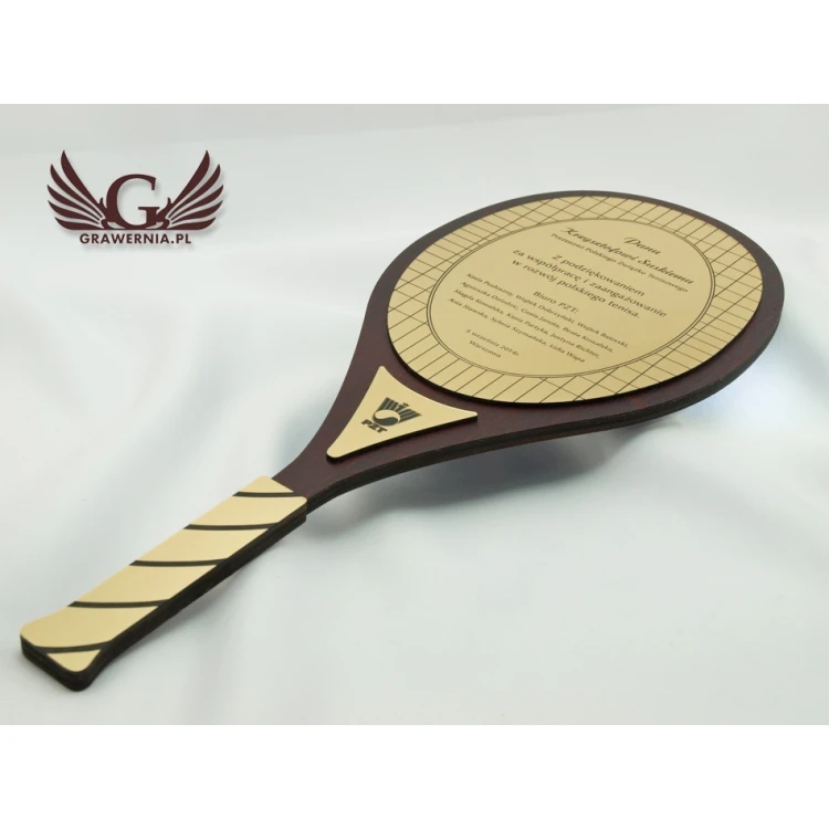 HOLZDIPLOM TENNISRACKET - DRE007