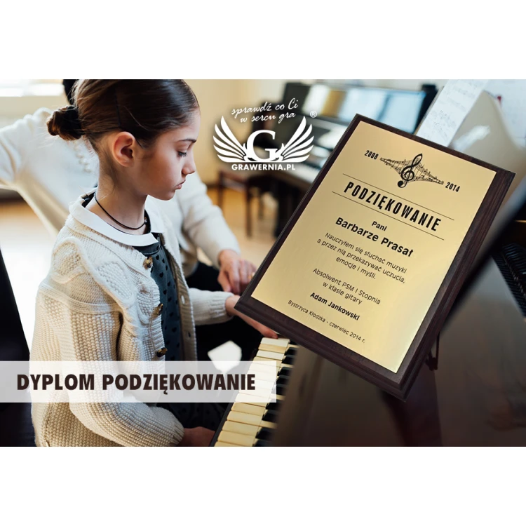 DIPLOM MD2 - Gold - Dankeschön für den Lehrer - DS035