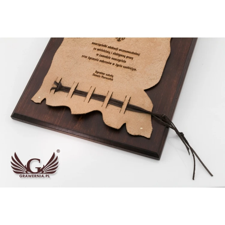 Diplom auf Leder - Muster A - DSK001