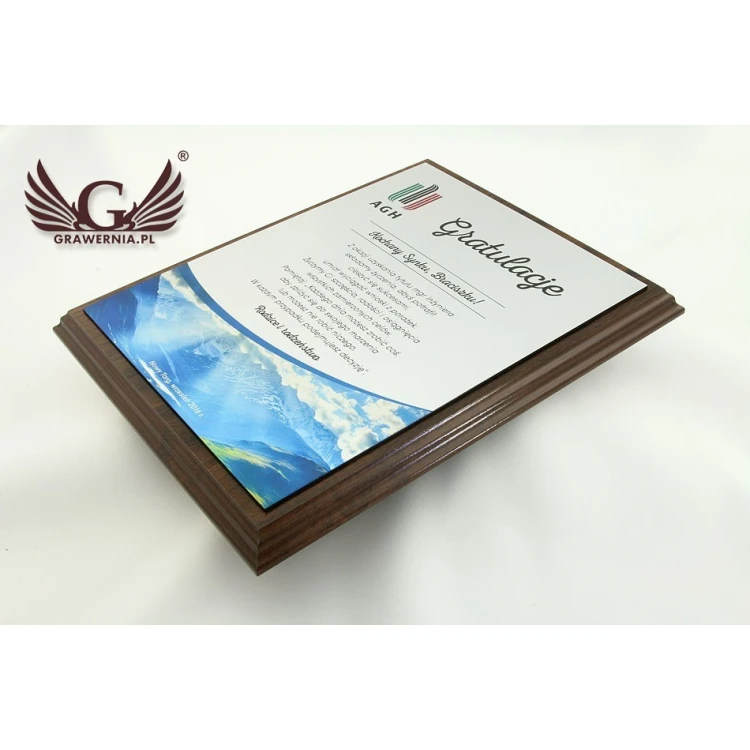 Gelegenheitsurkunde MD154 Größe 25,5x20cm - farbiger UV-Druck - DUV014
