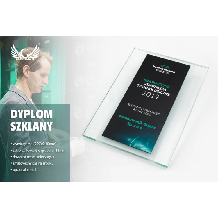 Glasdiplom - Technologische Innovation - UV-Druck - DUV044