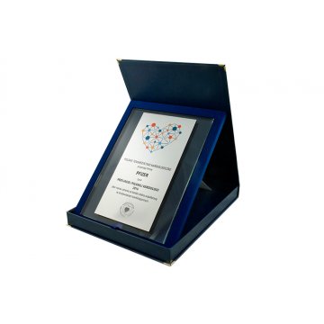 Glasdiplom - farbiger UV-Druck - DUV009