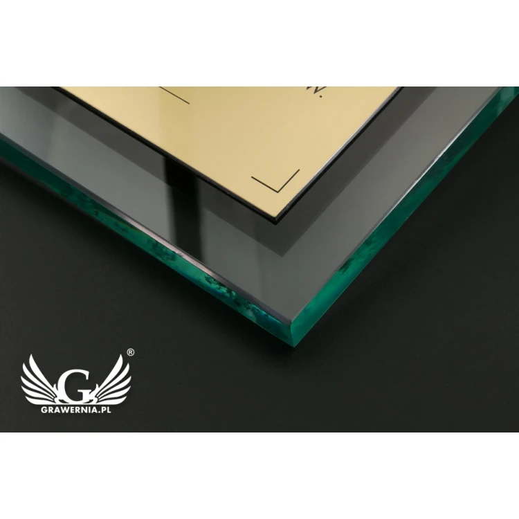 Glasdiplom - Dankeschön - Lasergravur - DSZ053