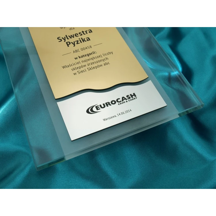GLASDIPLOM - AUSZEICHNUNG - DSZ035 - vertikal