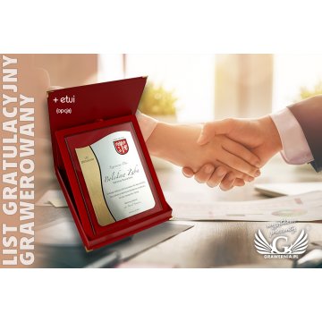 GLASDIPLOM mit WAPPEN oder beliebigem Logo - DSZ026 - vertikal