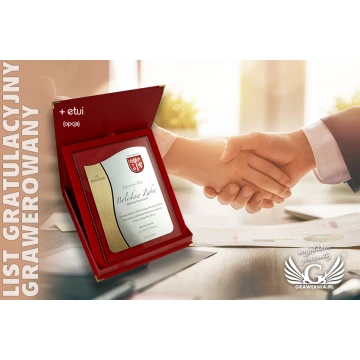 GLASDIPLOM mit WAPPEN oder beliebigem Logo - DSZ026 - vertikal