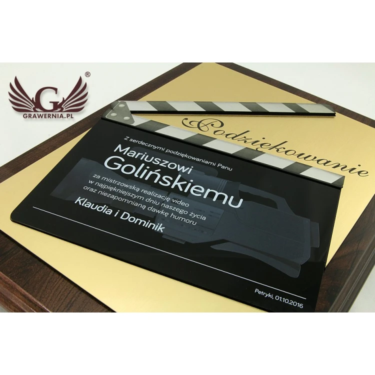 ANERKENNUNGSURKUNDE FÜR FILMEMACHER - DUV013