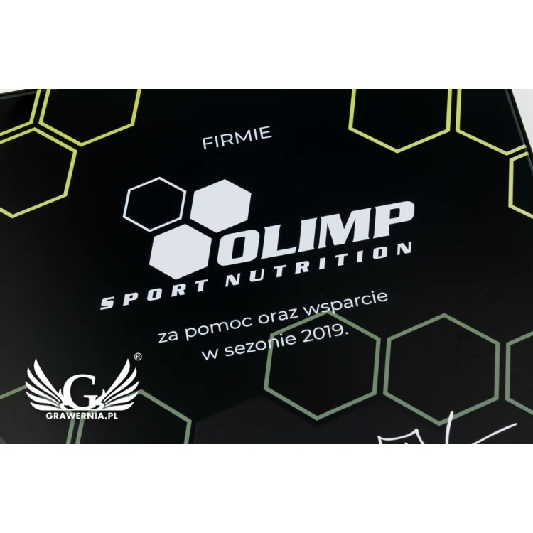 Anerkennungsurkunde Exclusive Black Glass - Abmessungen: 400x300mm - DUV060