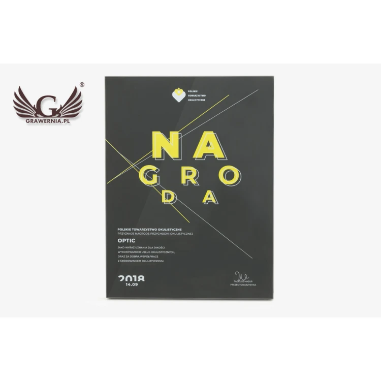 Anerkennungsurkunde Exclusive Graphit - Maße: 400x300mm - DUV031