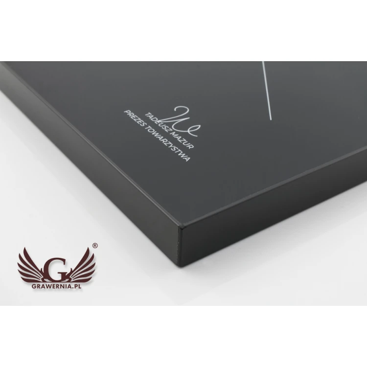 Anerkennungsurkunde Exclusive Graphit - Maße: 400x300mm - DUV031