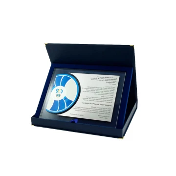 Anerkennungsurkunde - horizontal - farbiger UV-Druck - DUV015