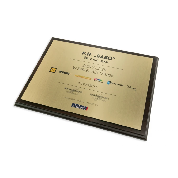 Anerkennungsurkunde mit farbigem UV-Druck - horizontal - DUV061