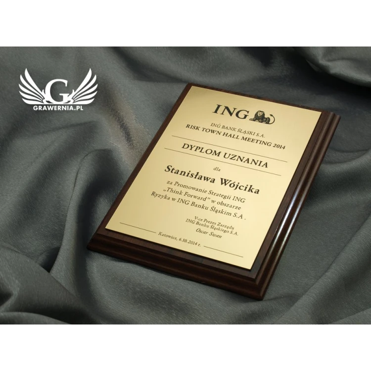 ANERKENNUNGSURKUNDE - GOLD MD2 - DS014