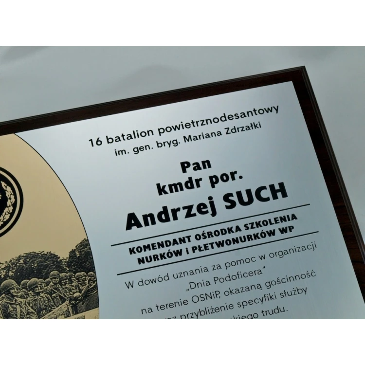 BPD Diplom mit Foto SL033