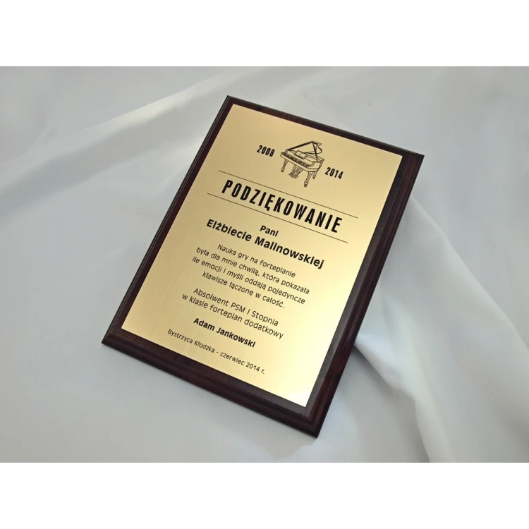 DIPLOM MD2 - Gold - Dankeschön für den Lehrer - DS035