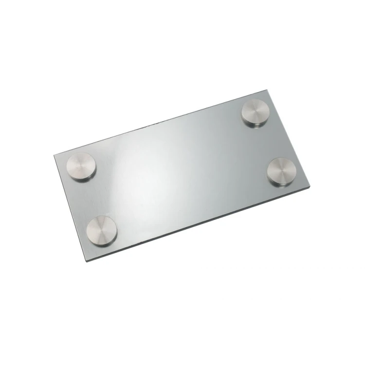 Stahlabstandshalter für Schilder und Plaketten - 3 large - Durchmesser 15mm - DDS034