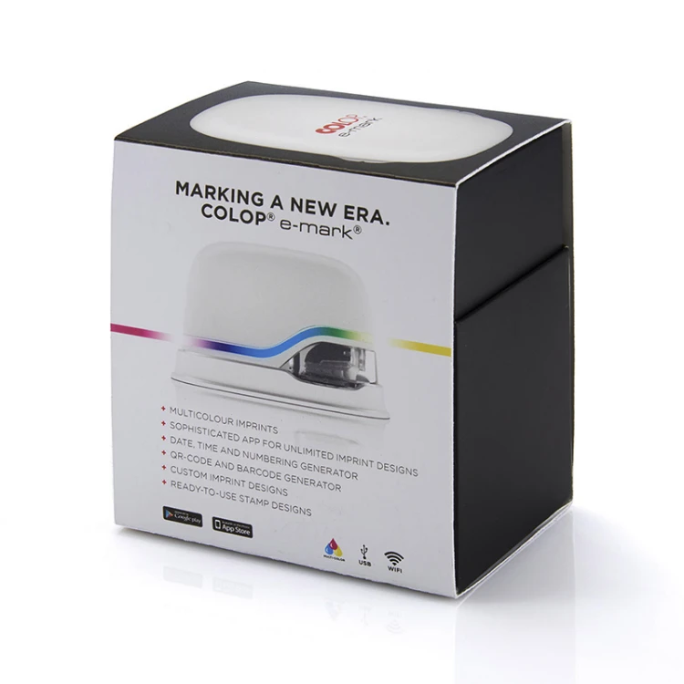 E-Mark Colop elektronischer Stempel mit farbigem Druck - COL020