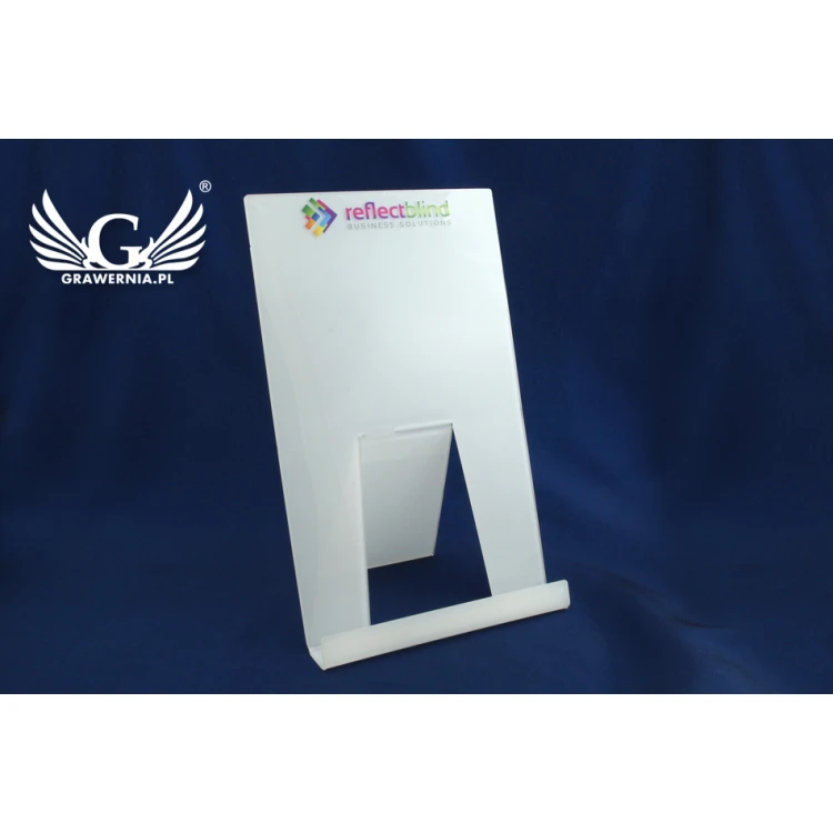 Akryl-Display - Format A4 - UV-Drucklogo - Modell K005