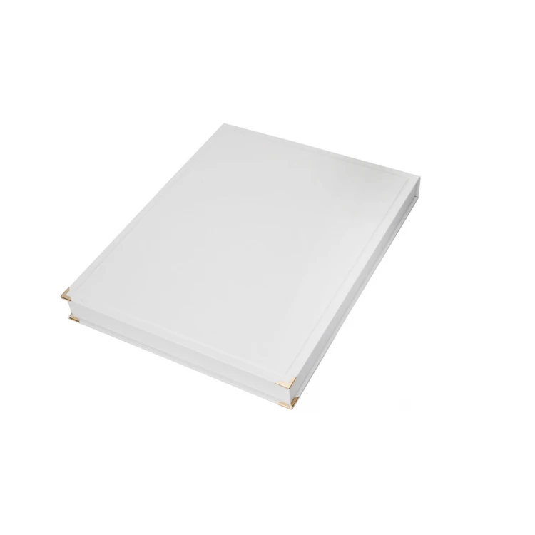 EXKLUSIVES WEISSES ETUI für Diplom 230x305mm