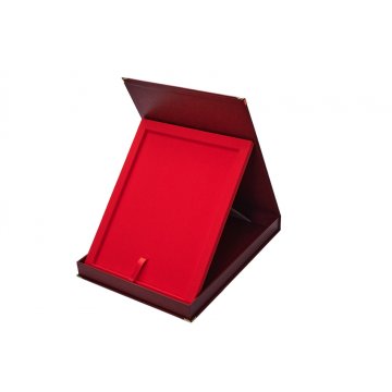 EXKLUSIVES BORDEAUXROTES ETUI für Diplom 230x305mm