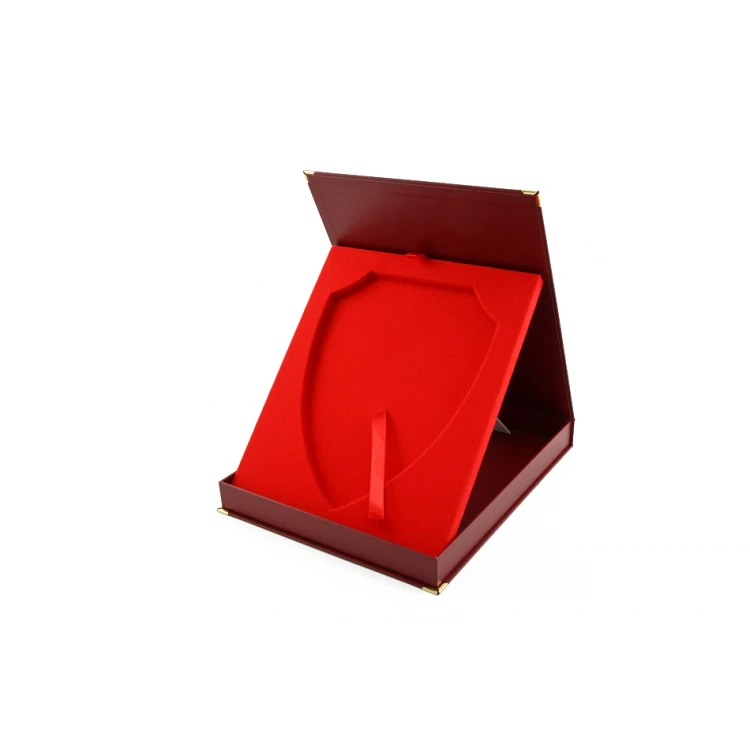 EXKLUSIVE BORDEAUXROTE HÜLLE für Zielscheibe TX251 - 251x197mm