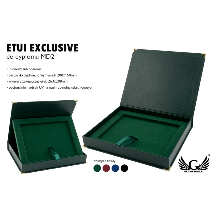 Hülle für Diplom MD2 - Abmessungen: 200x150mm - ET033