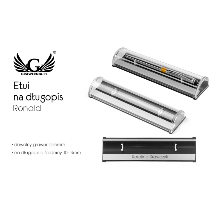 Stiftetui Ronald - beliebige Gravur - ET032