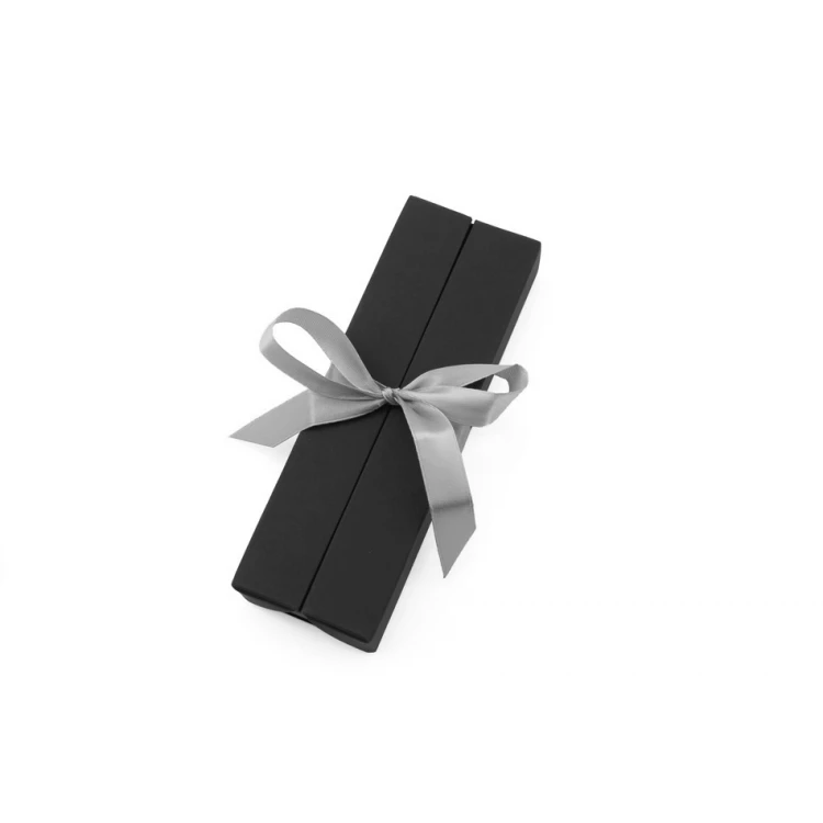 Etui für Kugelschreiber Salerno mit UV-Druck - Silber - ET039