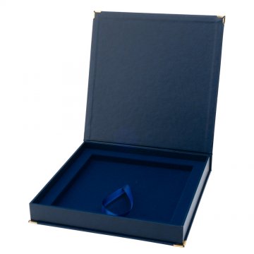 Quadratische blaue Diplomhülle 200x200mm - ET059
