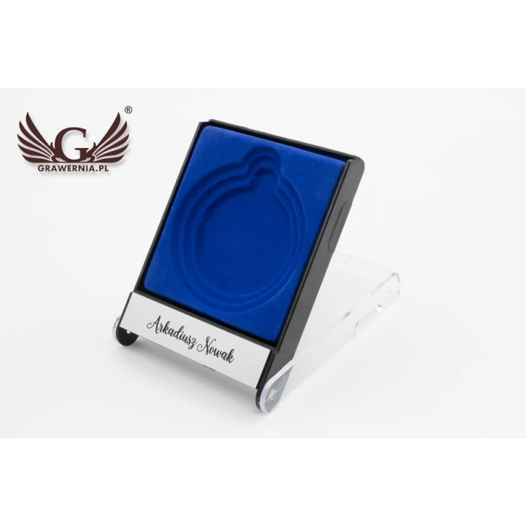 Universelle Hülle für Medaillen mit einem Durchmesser von 50, 60 oder 70mm - Blau - ET026