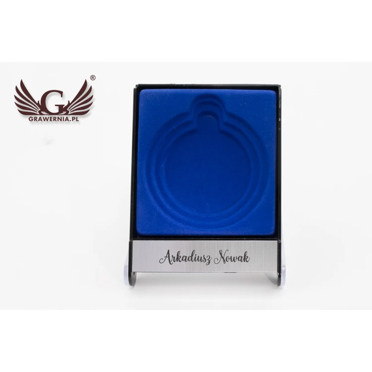 Universelle Hülle für Medaillen mit einem Durchmesser von 50, 60 oder 70mm - Blau - ET026