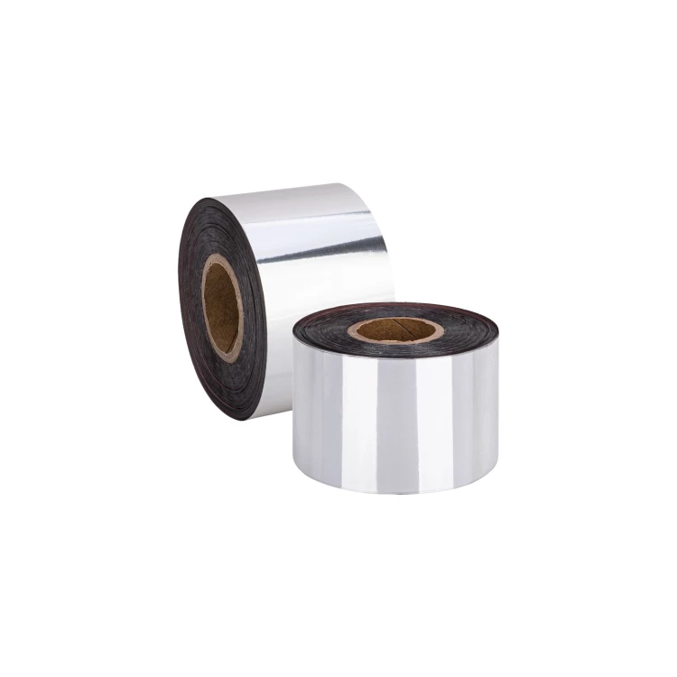 Heißprägefolie 4 cm - silber - Länge 120m - BP205