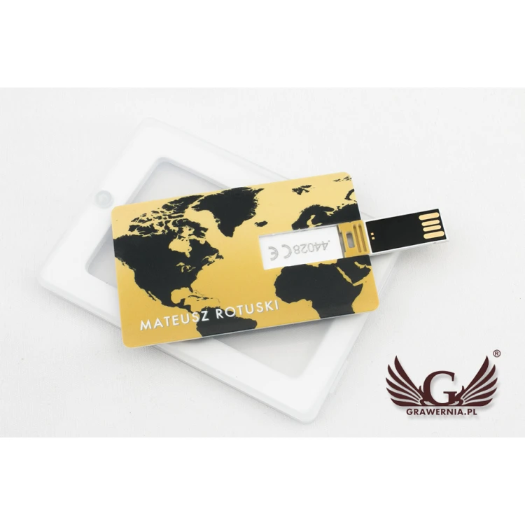 Foto Karte Pendrive 8GB, 16GB oder 32GB USB 2.0 - UV-Druck - PEN015