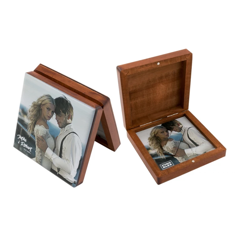 Foto Schatulle USB-Stick 8, 16 oder 64 GB USB 3.0 - farbiger UV-Druck